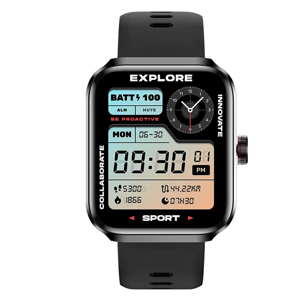 2024 NX22 Smart Watch 1.78Inch Amoled Screen Outdoor Sports BT Call Waterproof GPS Position Smartwatch for Men Women