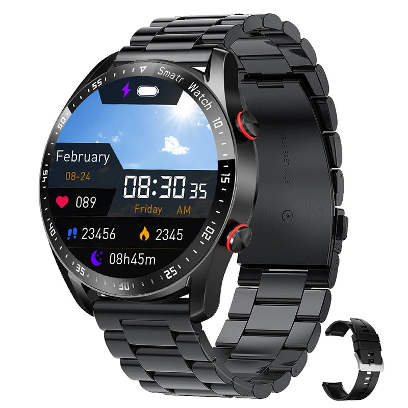 2024 1.5" Business Smartwatch – Bluetooth Calls, Fitness Tracker, for Men