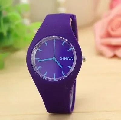 "Women's Sport Watch 2024 – Fashion Quartz Silicone Wristwatch, Casual & Waterproof"