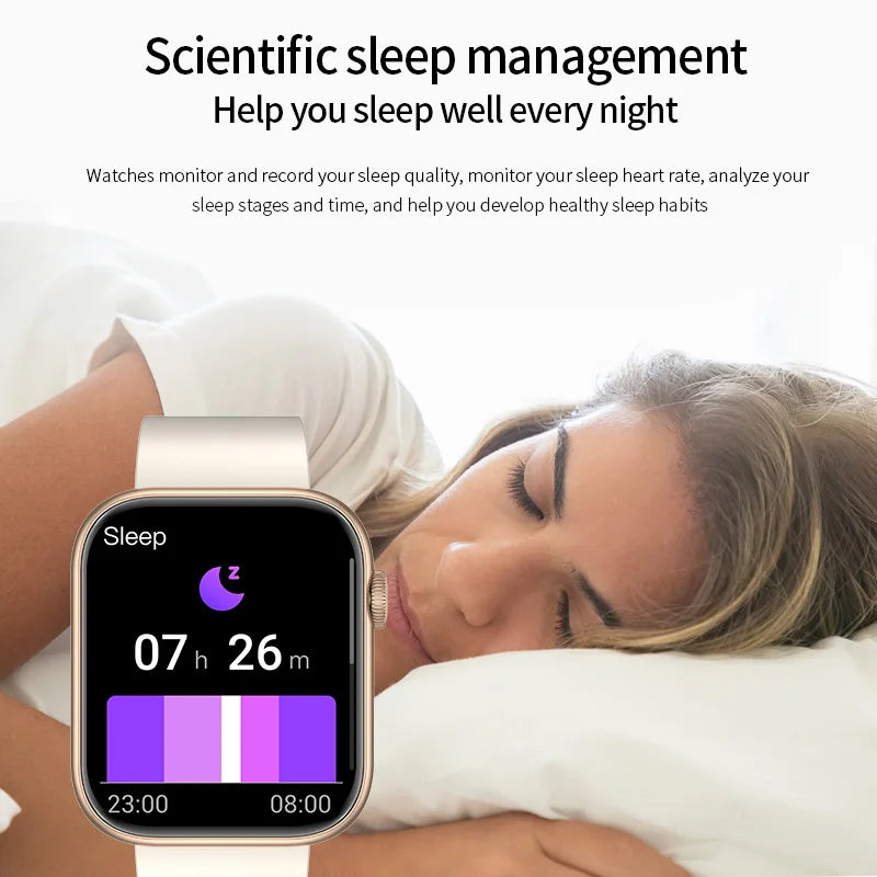 LIGE Smart Watch 2025 – Wireless Charging, BT Calls, Custom Faces