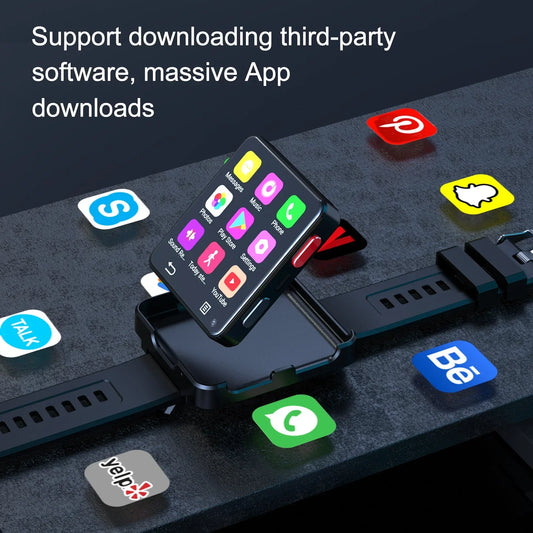 "New S998 Smartwatch: 2.64" Screen, 4G, Android 11, 500W Camera"