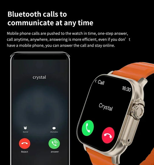 2025 Smartwatch – Heart Rate & Sleep Monitor